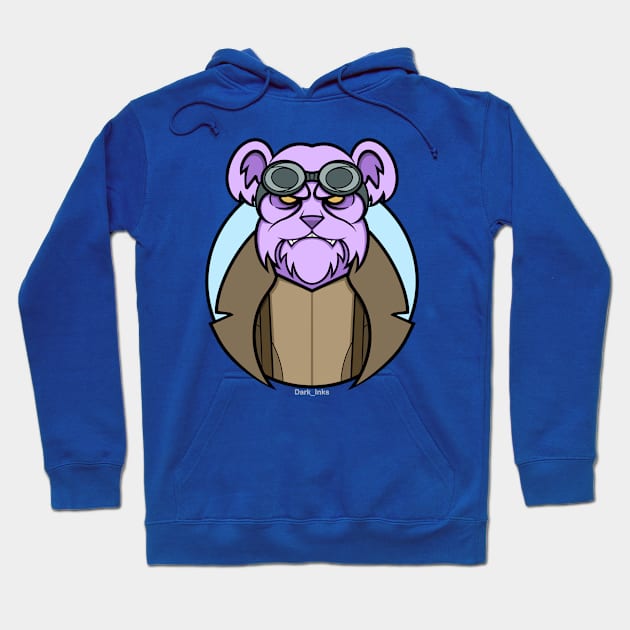 Grizzly Bear Hoodie by Dark_Inks